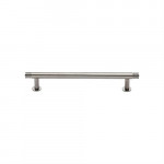 M Marcus Heritage Brass Contour Design Cabinet Pull with 16mm Rose 128mm Centre to Centre